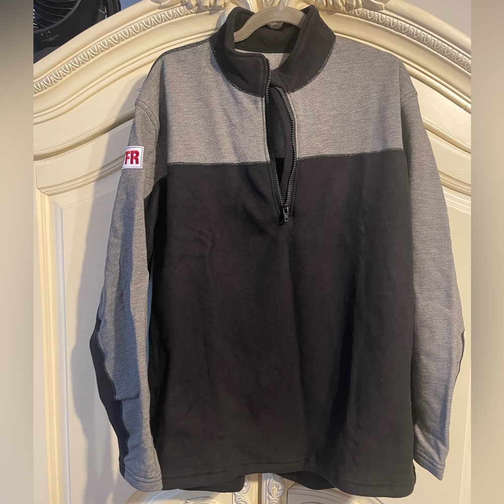 NWOT Lakeland High Performance FR Polar Fleece Quater Zip Pullover sz L